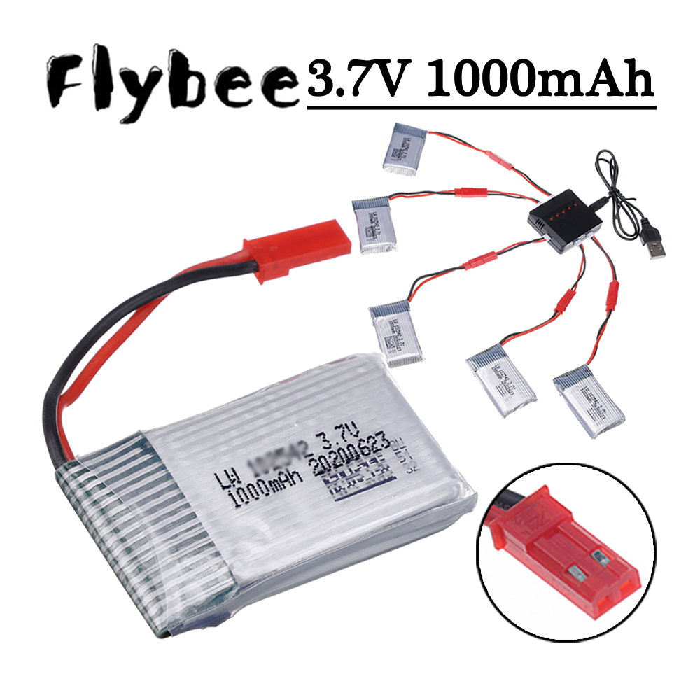 Drone Charger - 3,7 V 1000 mah Lipo Batterie