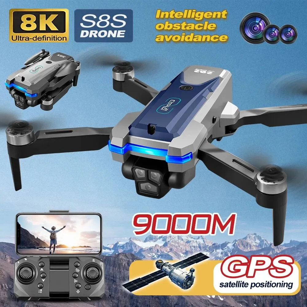 Drone Gps Mount - S8s gps drohne 5g wifi 8k