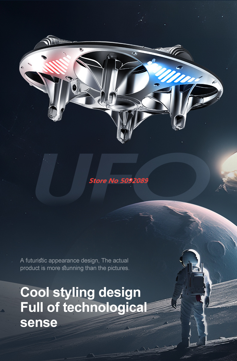 Intelligenter Mini-Ferngesteue – Drone Led Light Bewertung und Preis